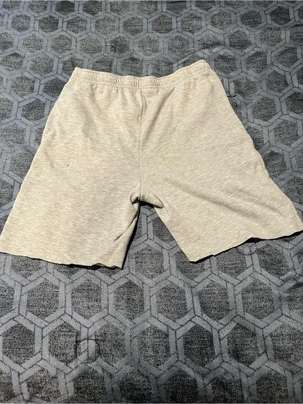 refuge Light Gray Athletic Lounge Shorts